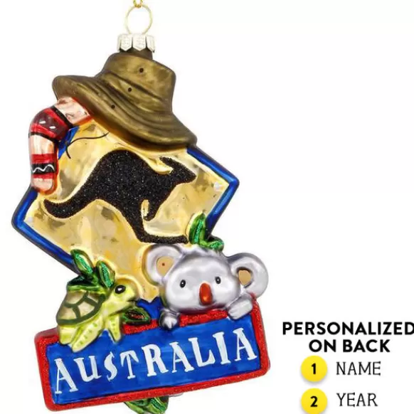 Sale Bronners Personalized Australia Ornament