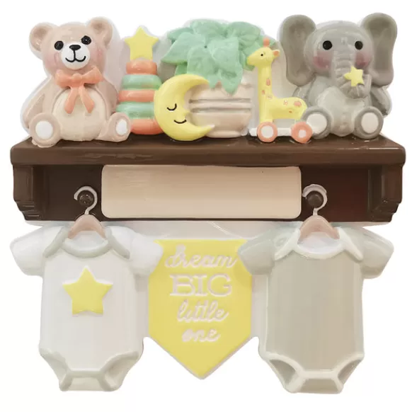 Sale Personalized Baby's Shelf Ornament Baby