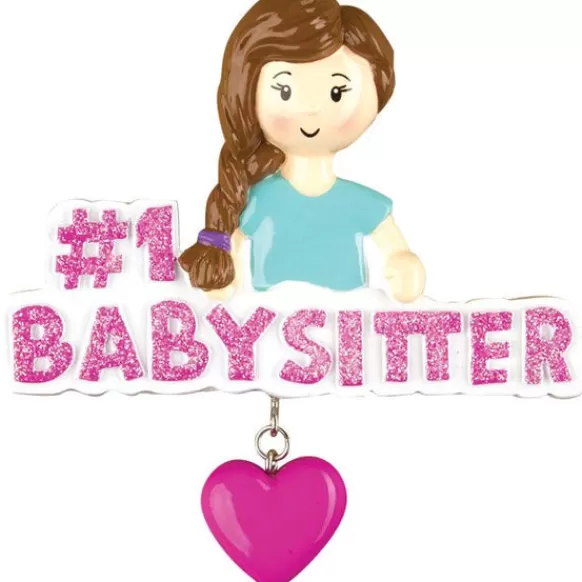 Store Personalized Babysitter Ornament Growing Up