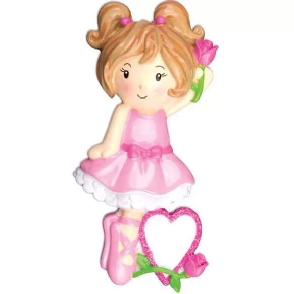Outlet PolarX Personalized Ballet Girl Ornament