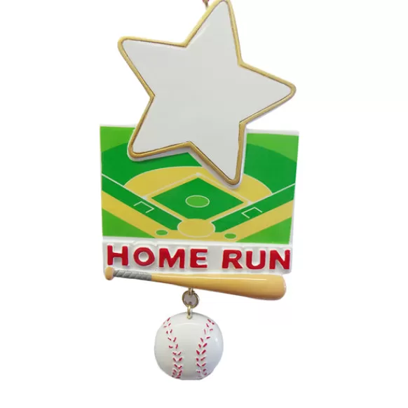 Flash Sale Kurt Adler Personalized Baseball Star Ornament