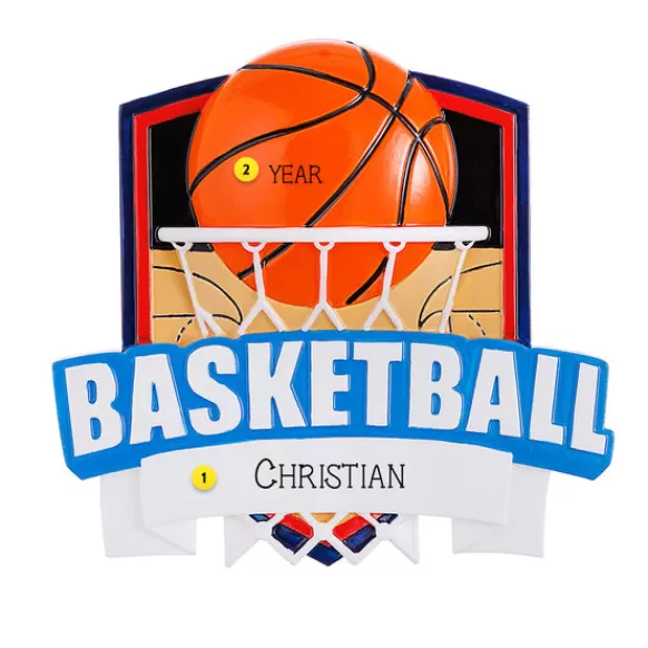 Flash Sale PolarX Personalized Basketball Ornament