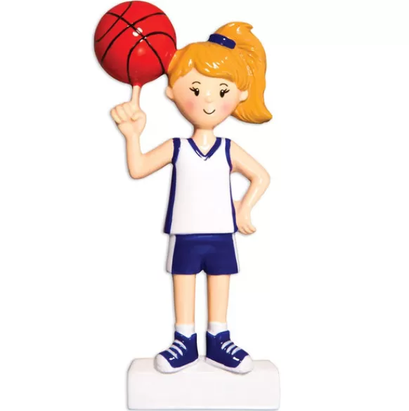 New PolarX Personalized Basketball Player Female Ornament