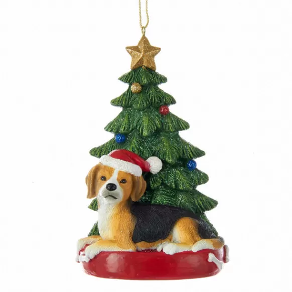 Shop Kurt Adler Personalized Beagle Dog Ornament
