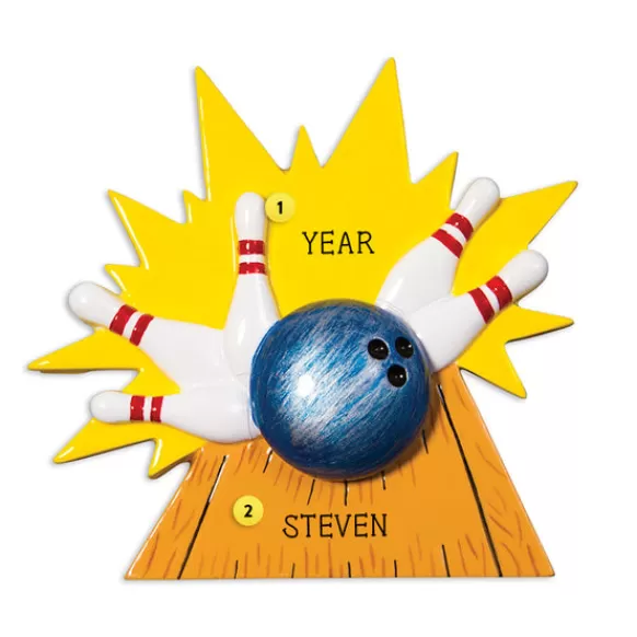 Best PolarX Personalized Bowling Ornament