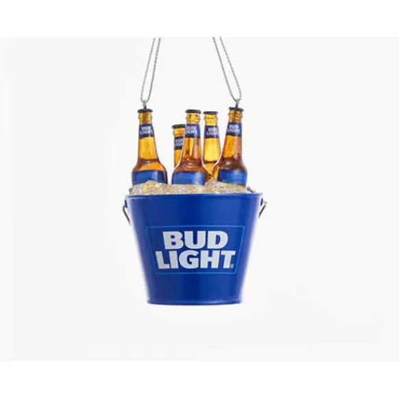 Best Sale Kurt Adler Personalized Budweiser Bud Light Bottles Ornament