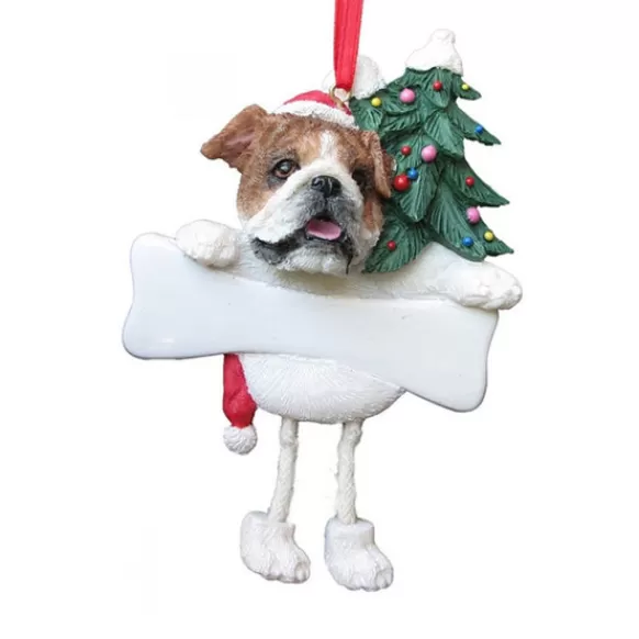 Shop E & S Imports Personalized Bulldog Dog Ornament