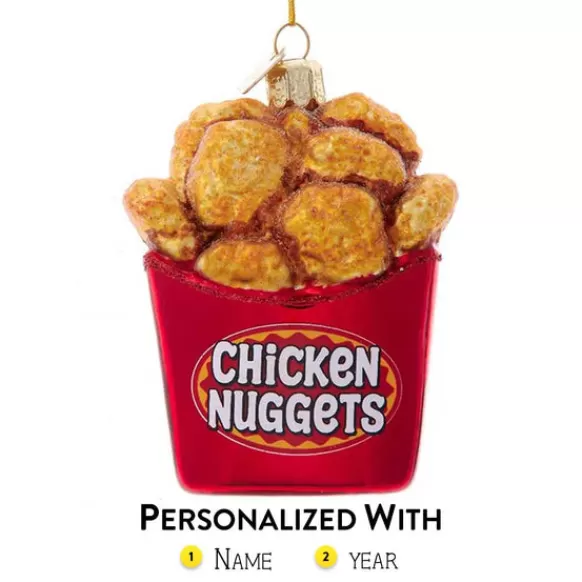 Sale Kurt Adler Personalized Chicken Nuggets Ornament