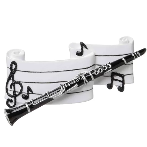 Store Personalized Clarinet Ornament Music