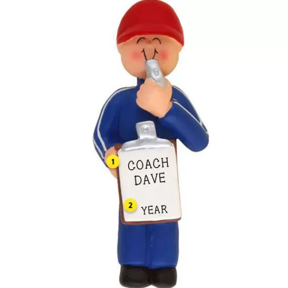 Hot Ornament Central Personalized Coach Ornament