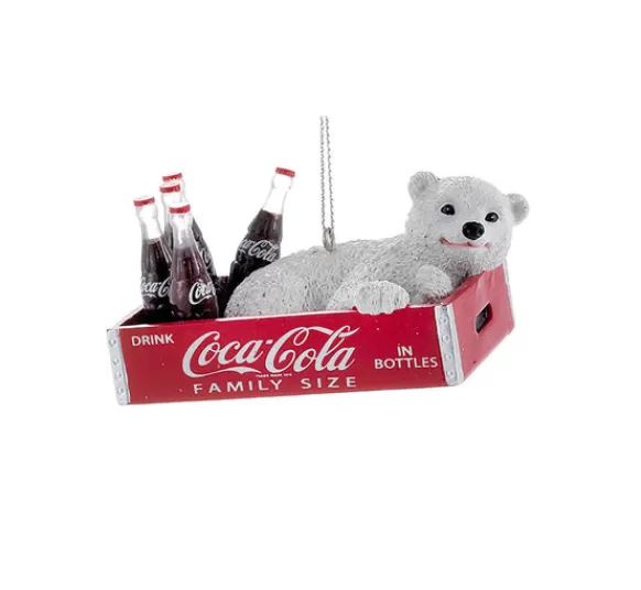 Hot Kurt Adler Personalized Coca-Cola®Polar Bear Ornament