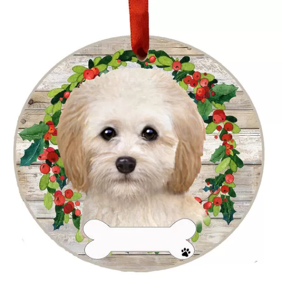 Online E & S Imports Personalized Cockapoo Ornament