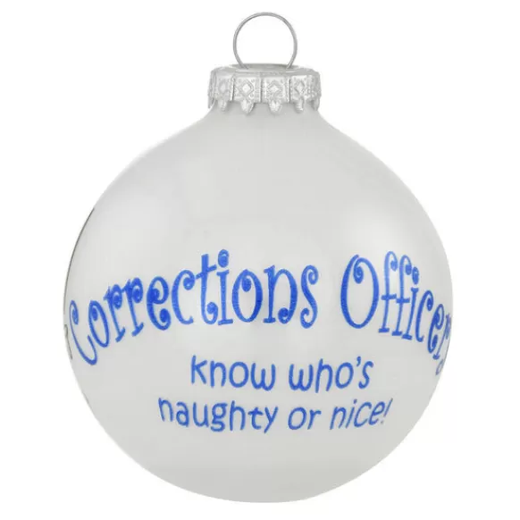 Clearance Bronners Personalized Corrections Officer Ornament