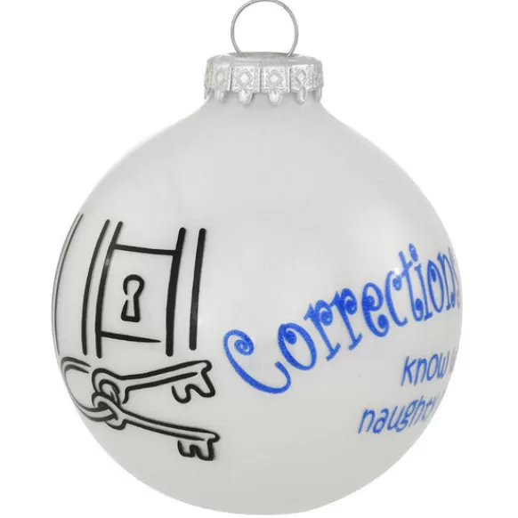 Clearance Bronners Personalized Corrections Officer Ornament