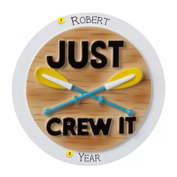 Discount PolarX Personalized Crew Ornament