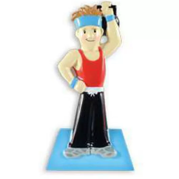 Flash Sale PolarX Personalized Crossfit Ornament - Male