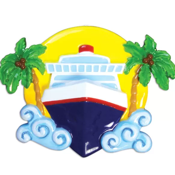Best Sale Personalized Cruise Ship Ornament Transportation