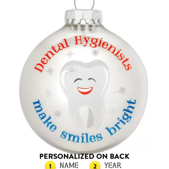 Clearance Bronners Personalized Dental Hygienist Ornament