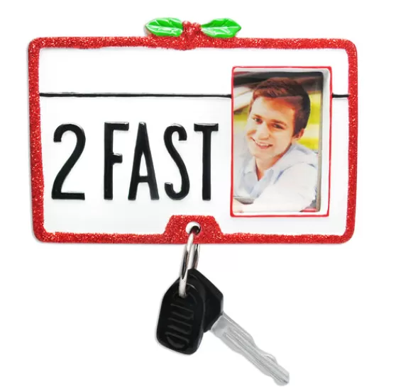 Outlet Personalized Driver's License Picture Frame Ornament New Drivers