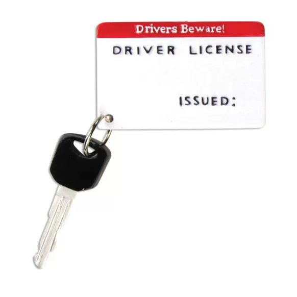 Shop Personalized Driver's License With Key Ornament New Drivers