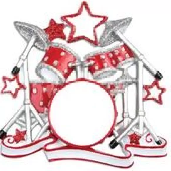 Cheap Personalized Drum Set Ornament Music