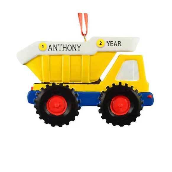 Cheap Rudolph & Me Personalized Dump Truck Ornament
