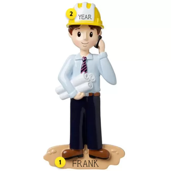 Sale PolarX Personalized Engineer Ornament