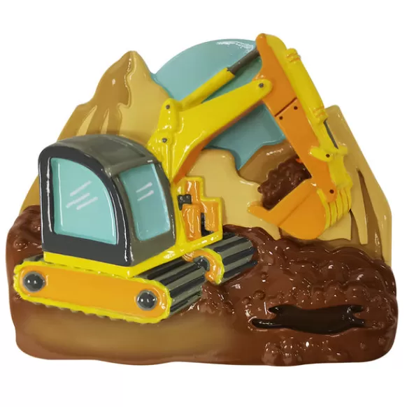 Discount Personalized Excavator Ornament Kids