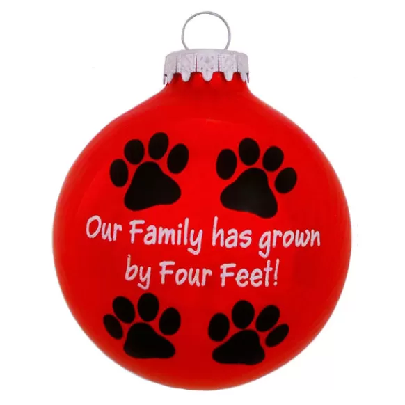 Hot Bronners Personalized Family Has Grown By 4 Feet Ornament