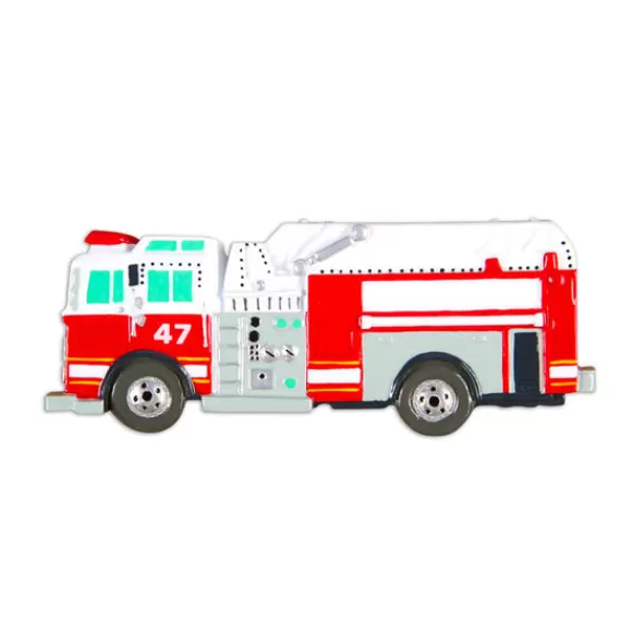 Online PolarX Personalized Firetruck Ornament