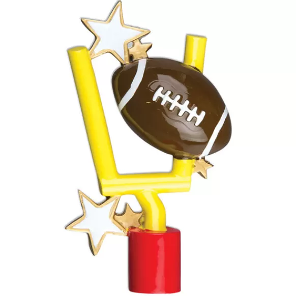 Flash Sale PolarX Personalized Football Goal Post Ornament