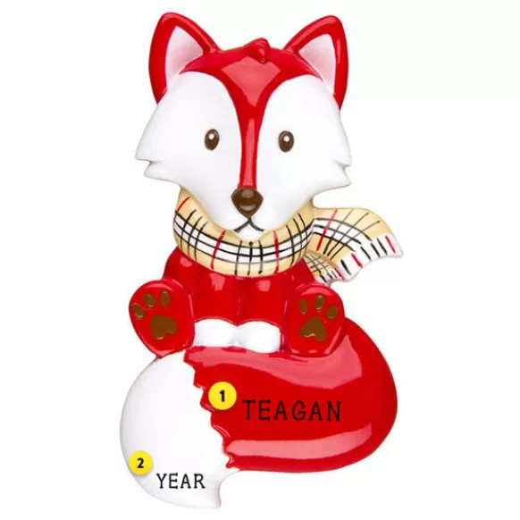 Best Sale Personalized Fox Ornament Animals