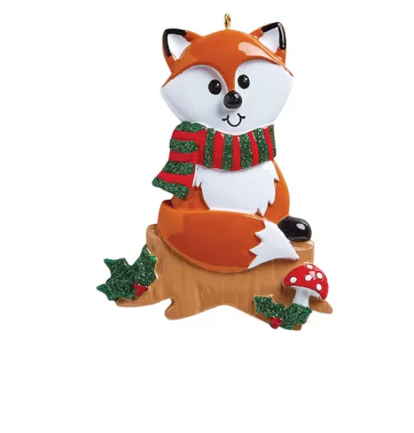 Online Personalized Fox Ornament Animals