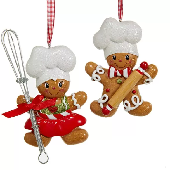 Outlet Kurt Adler Personalized Gingerbread Chef Ornament