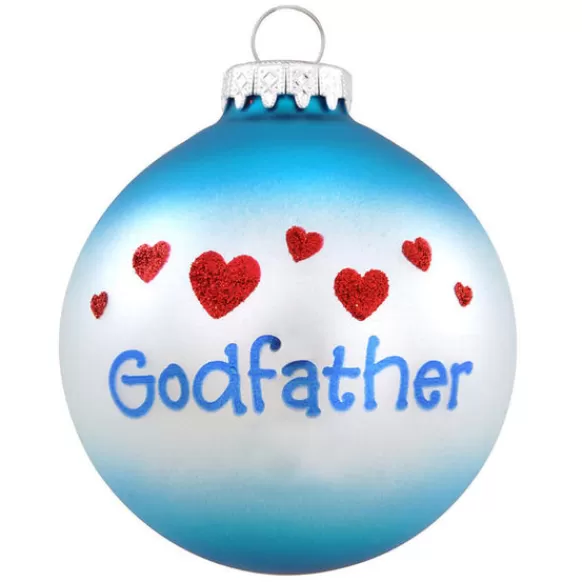 Flash Sale Personalized Godfather Ornament Family Members