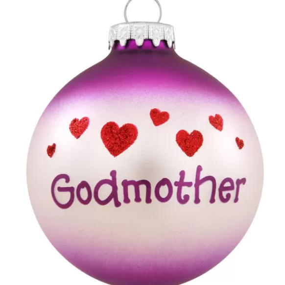 Online Personalized Godmother Ornament Family Members