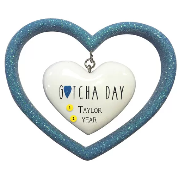 Cheap Personalized Gotcha Day Adopted Ornament Baby