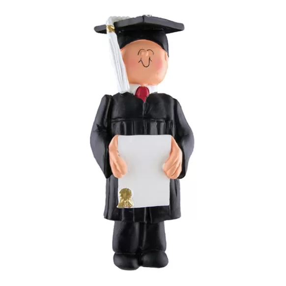 Online Personalized Graduate Ornament - Male Graduation