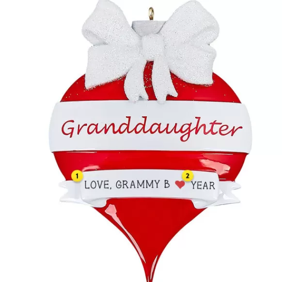 Discount Personalized Granddaughter Ornament Family Members