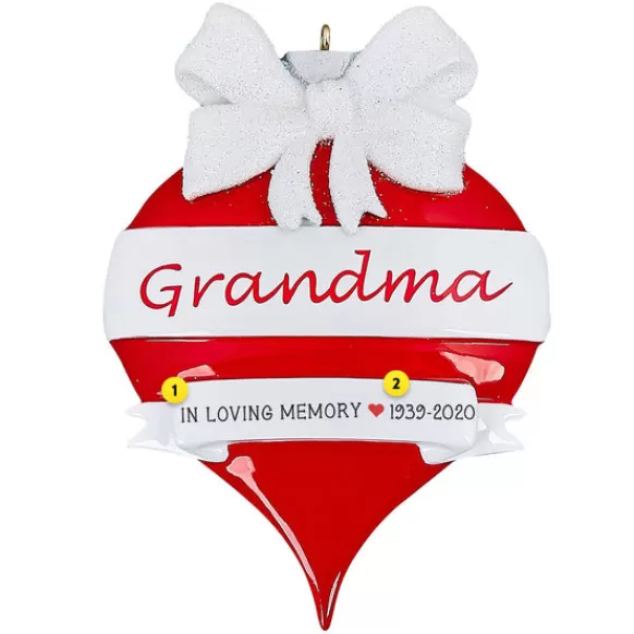 Flash Sale Personalized Grandma Ornament Family Members