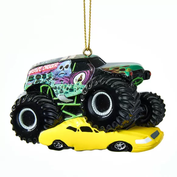 Fashion Personalized Grave Digger Ornament Transportation