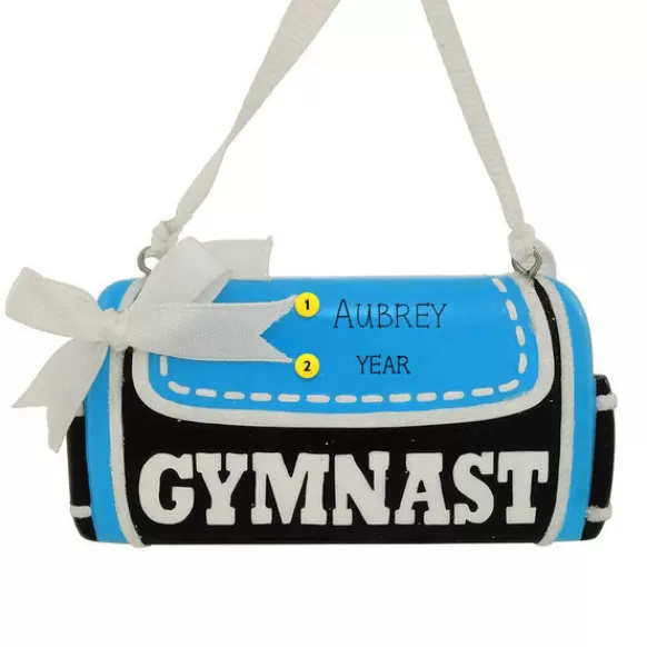 Clearance Bronners Personalized Gymnast Bag Ornament