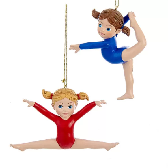 Outlet Kurt Adler Personalized Gymnast Ornament