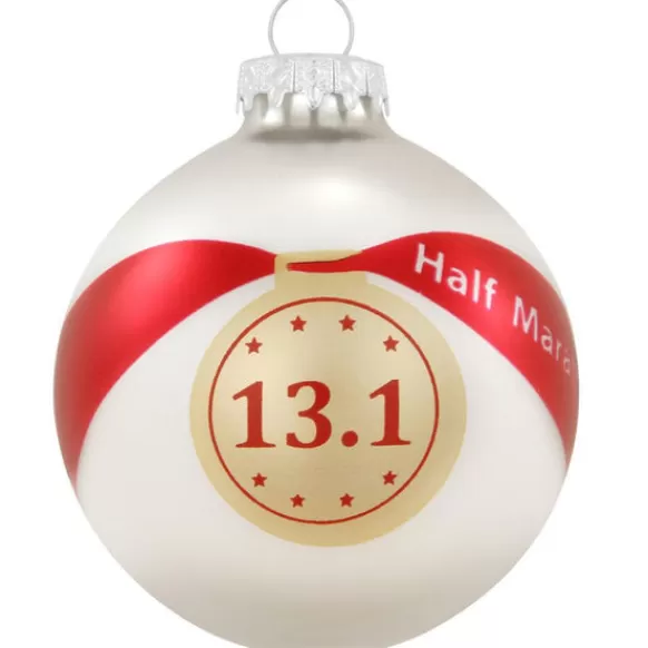 New Bronners Personalized Half Marathon Bulb Ornament