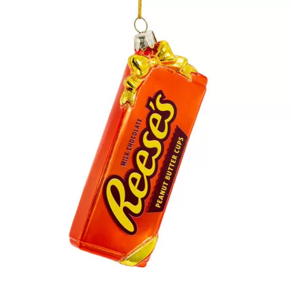 Clearance Kurt Adler Personalized Hershey's™ Glass Reese's Ornament