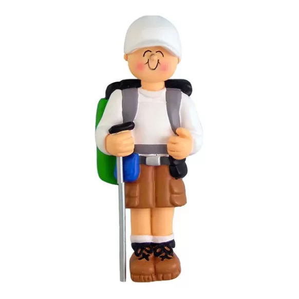 Flash Sale Ornament Central Personalized Hiking Ornament - Male