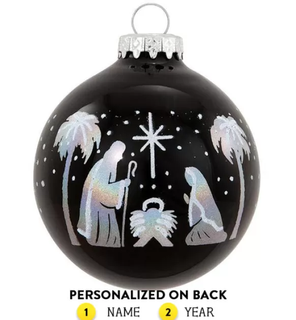 Cheap Personalized Holy Family Ornament Angels & Religious