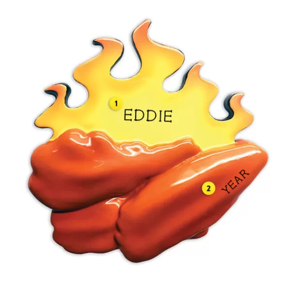 New PolarX Personalized Hot Wings Ornament