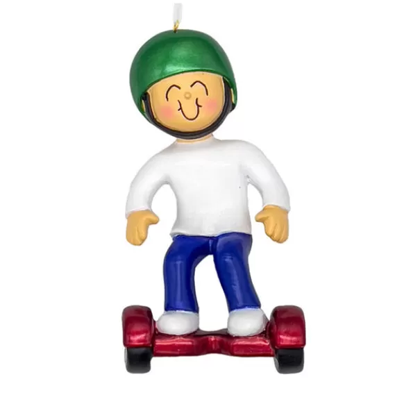Best Sale Personalized Hoverboard Ornament - Male Transportation