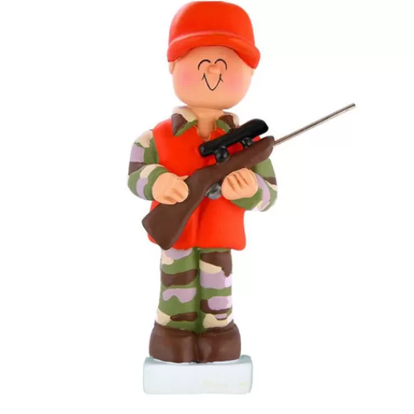 Hot Ornament Central Personalized Hunter Ornament